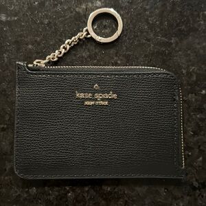 Kate Spade Black Textured Wallet